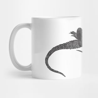 Lizard Nature Drawing Mug